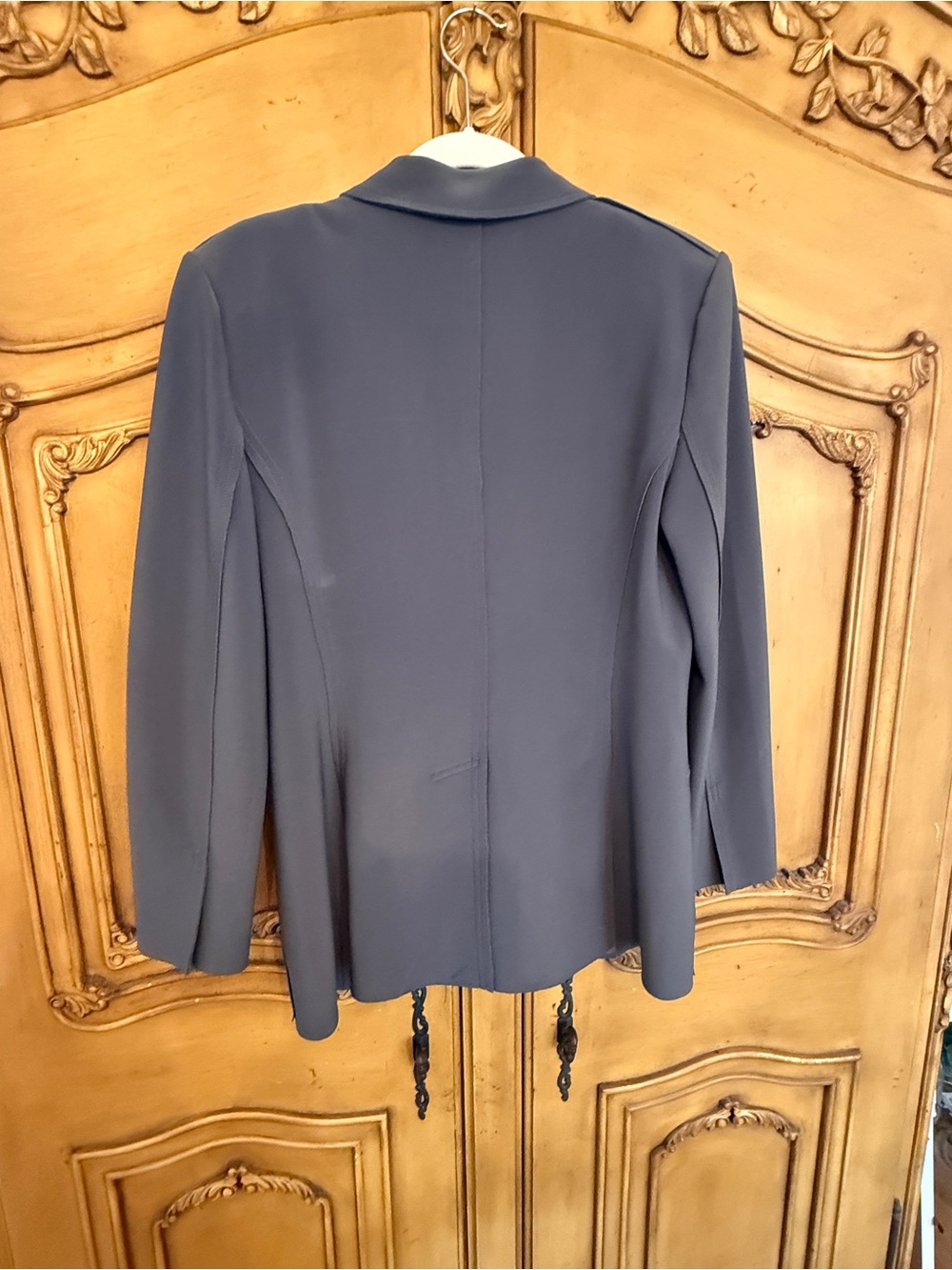 Tahari Charcoal Gray Women's Tailored Blazer - Picture 3 of 9